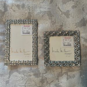 NWT - 2 Nicole Miller Home rhinestone picture frames!